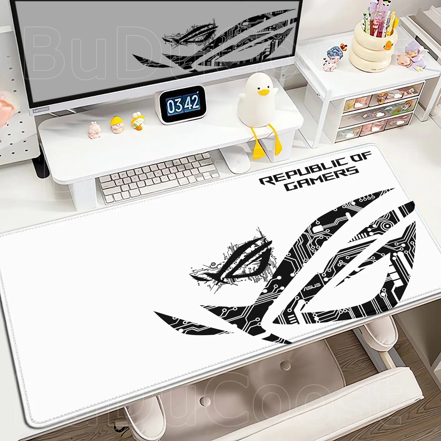 

New E-sports ASUS Gaming Mice Mat Large Mouse Pad Desk Mat Gamer Computer Keyboard Mousepad Office Laptop PC Accessories Carpet