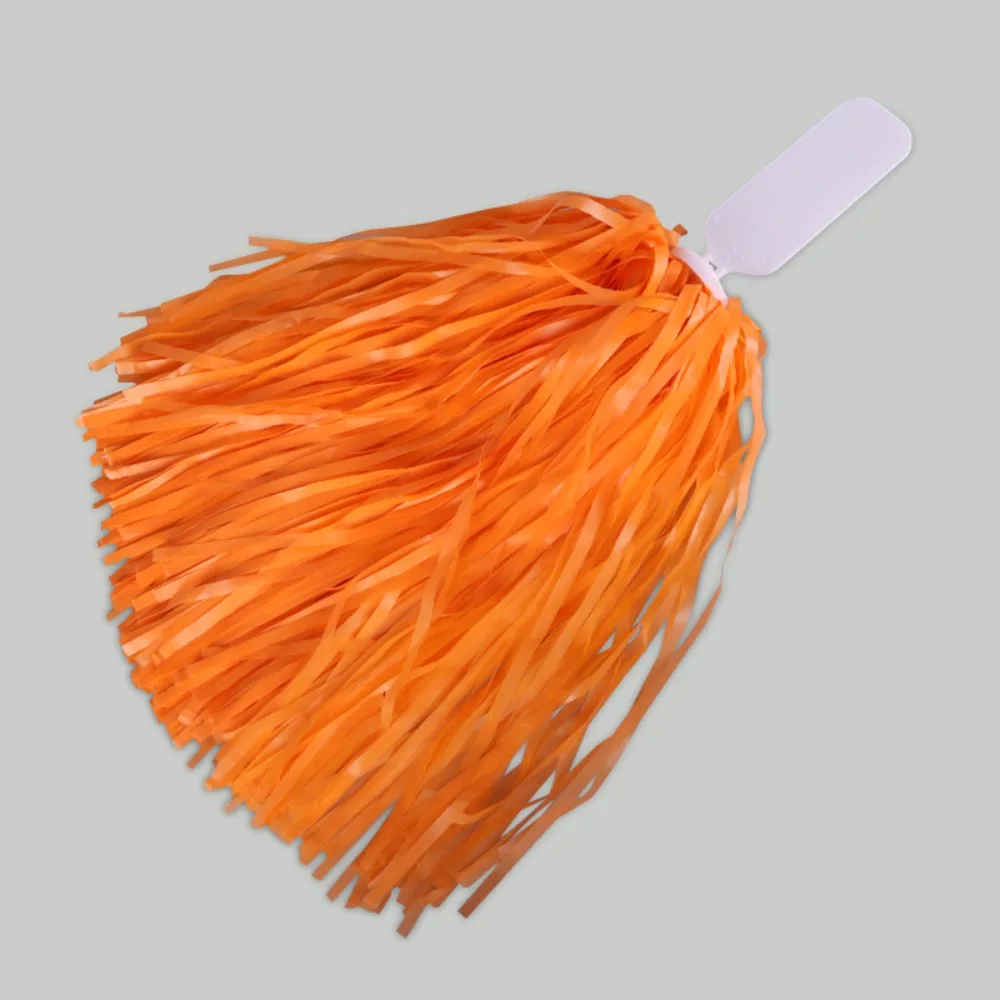 Matte Cheerleading Pom Poms PP Flat Handle Sports Meets Dance Party Decorator Evening Parties Stage Performances