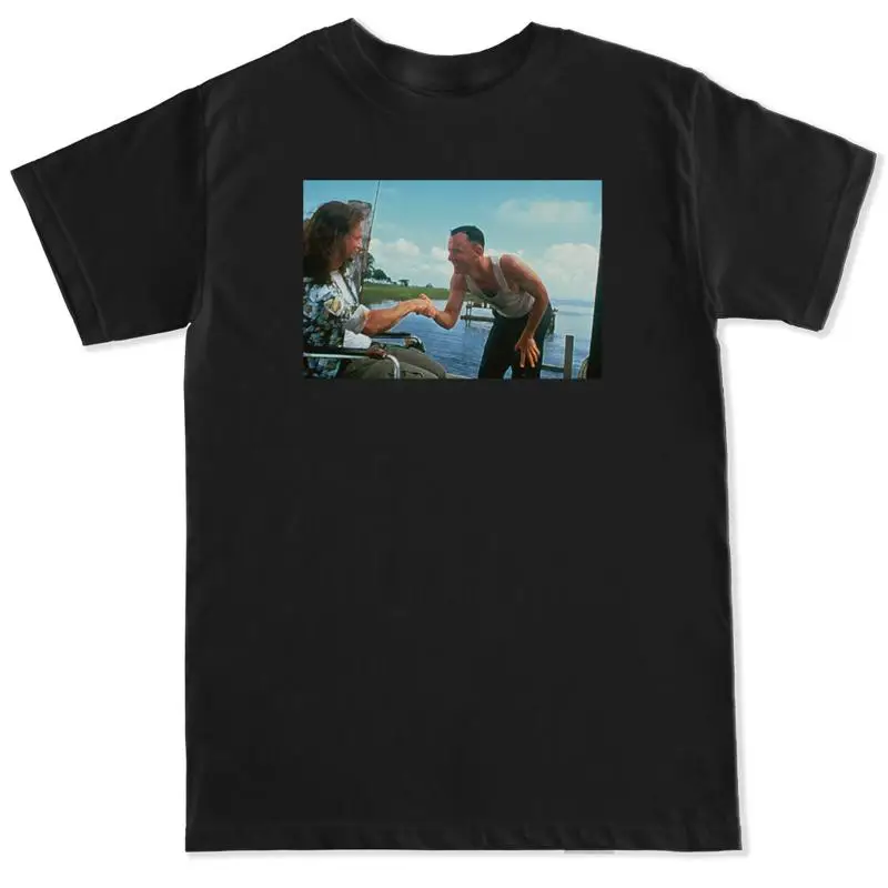 GUMP LT DAN FORREST FUNNY BUBBA CLASSIC MOVIE MENS  T shirt