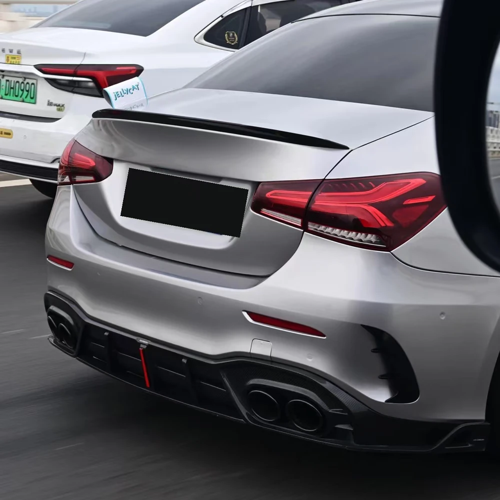 1 Stück Auto ABS Universal 1,2 m BlackSpoiler Zubehör Autos Spoiler Soft Auto Dach Kofferraum Spoiler Heckflügel Lippe Trim Aufkleber – Detail 9