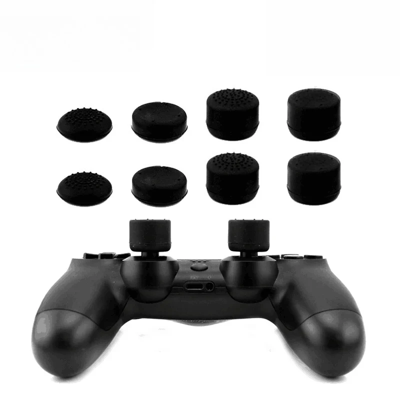 8Pcs Silicone Analog Thumb Stick Joystick Grip Replacement For Xbox One/S/Series X S/Switch Pro Thumb for PS5/PS4 Parts caps