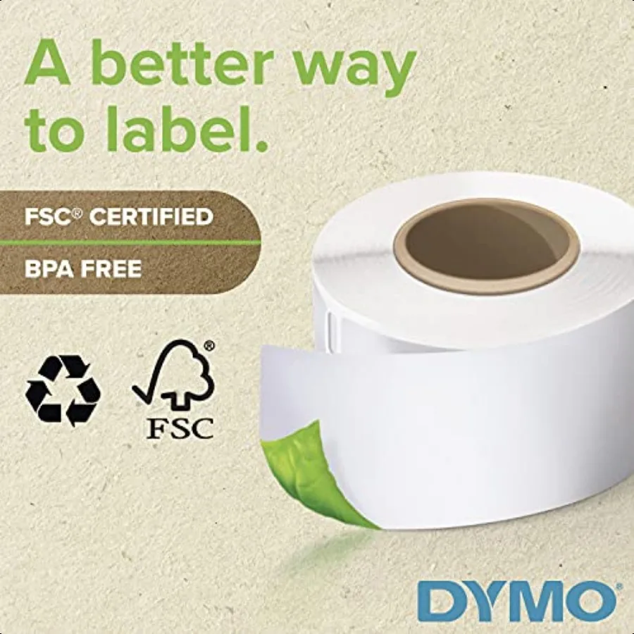 Authentic LW Mailing Addr Labels for LabelWriter Label Printers 11 8 x 31 2 3 Rolls of 350 (1050 Total)