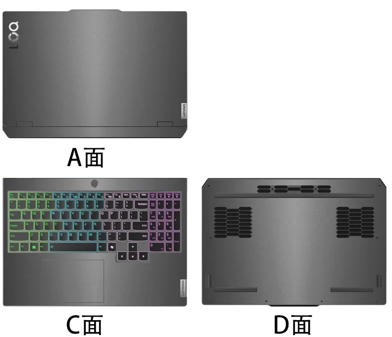 Pre-Cut Laptop Vinyl Decal Cover Sticker Protector For LENOVO LOQ 15AHP10 15IRX10 15IRX9 LOQ 15ARP9 15AHP9 2024 15IRH8 15APH8