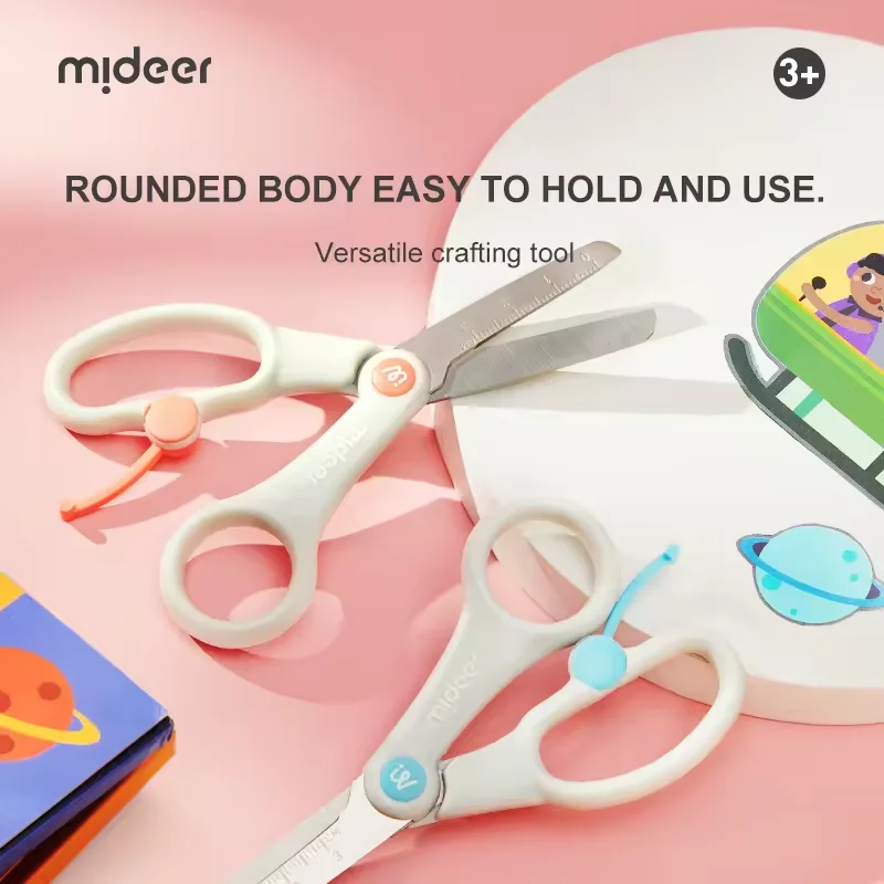 

multifunctional Hand Scissors-water foam Blue handcraft tool for kids