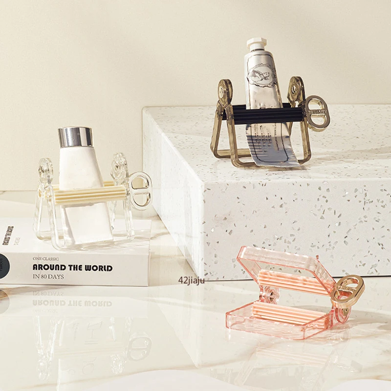 Metal Toothpaste Tube Squeezer,Rolling Toothpaste Squeezer, Multifuncional Paint Tube Wringer para Artista, cabeleireiro e pintor