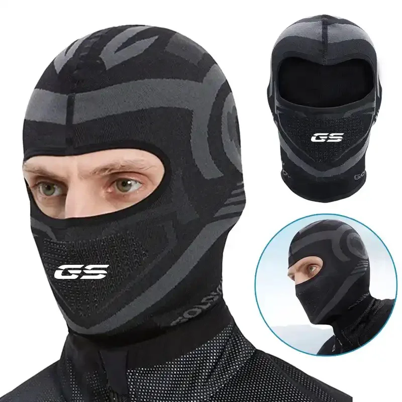 Balaclava teplý maska plný obličej pro BMW R1200GS R1250GS R 1200GS R1250 GS R 1250 LC ADV motocykl cyklistika jízdní kolo šála čepice casco