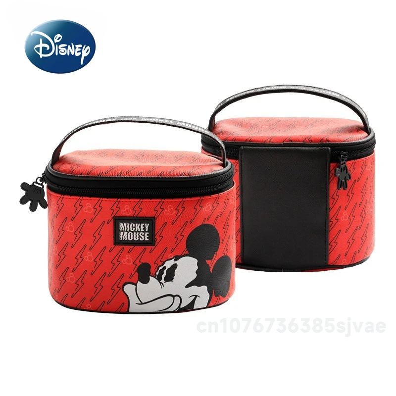 Disney Mickey New Portable Cosmetic Bag Multi-function Storage Cosmetic Bag Large Capacity Leisure Travel Storage Toiletry Bag