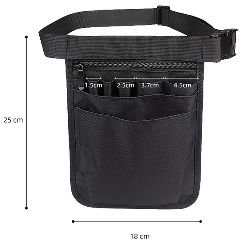 Sac banane multi-poches pour infirmière, ceinture avec sangle de taille réglable, poudres de taille, évaluateurs portables, chaud