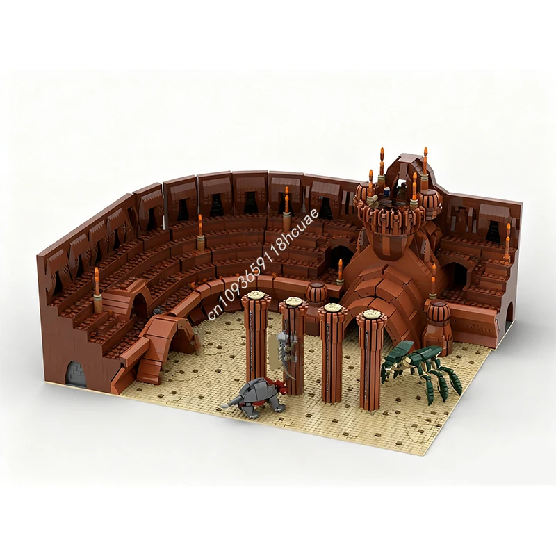 

10526pcs MOC Attack the Clones UCS Petranaki Geonosian Arena Star Battle Model Building blocks idea Kids toys Christmas gifts