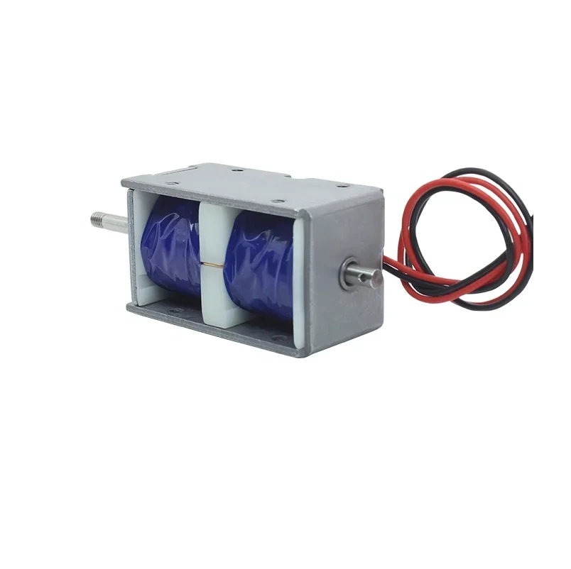 SM1253 bidirectional self holding positive and negative electromagnet DC12V24V bistable push-pull electromagnet 20MM