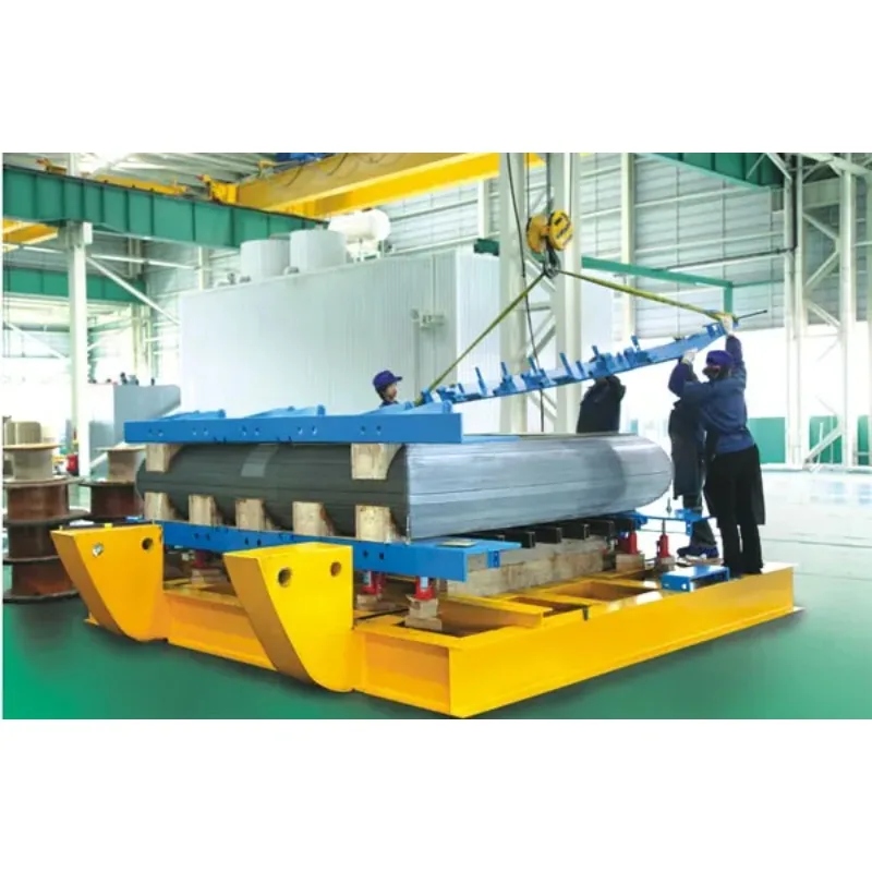 Montagetisch mit schwerem Kran-Rektionstransformatorkern