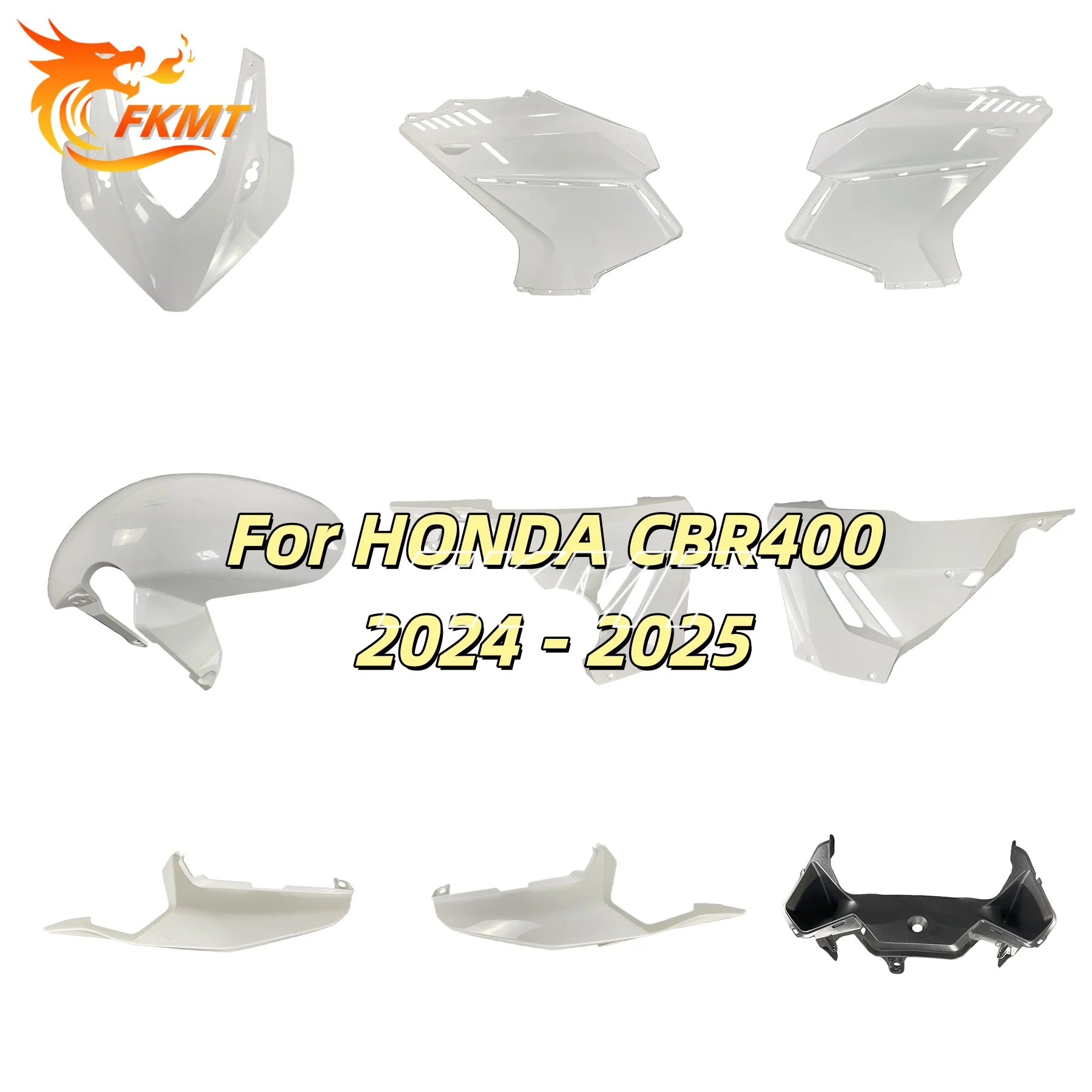 For HONDA CBR400 2024 2025 CBR 400R 24 25 New ABS Motorcycle Frame Spoilers Body Side Cover Panel Frame Cowl Fairing