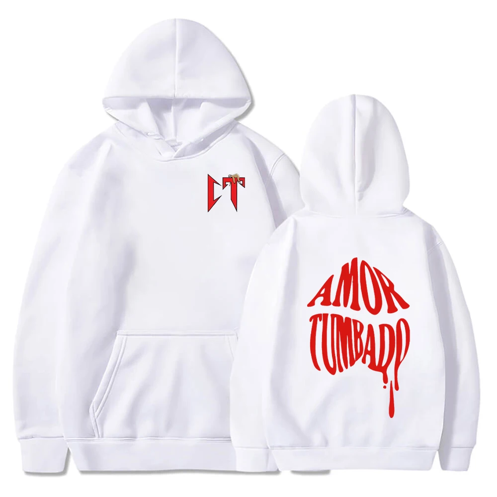 Hottest CT Sloth Printed Corridos Tumbados Hoodies Men Women Natanael Cano Clothing Hoodies New Design Street Style Hoodie