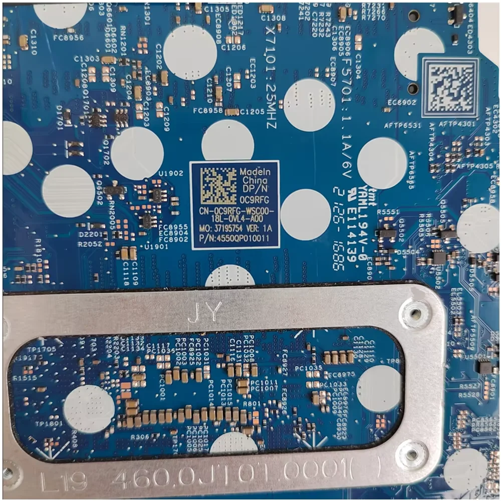 213047-1 For Dell Latitude 3520 Laptop Motherboard With CPU i5-1145G7 CN-0C9RFG C9RFG 100% Test OK