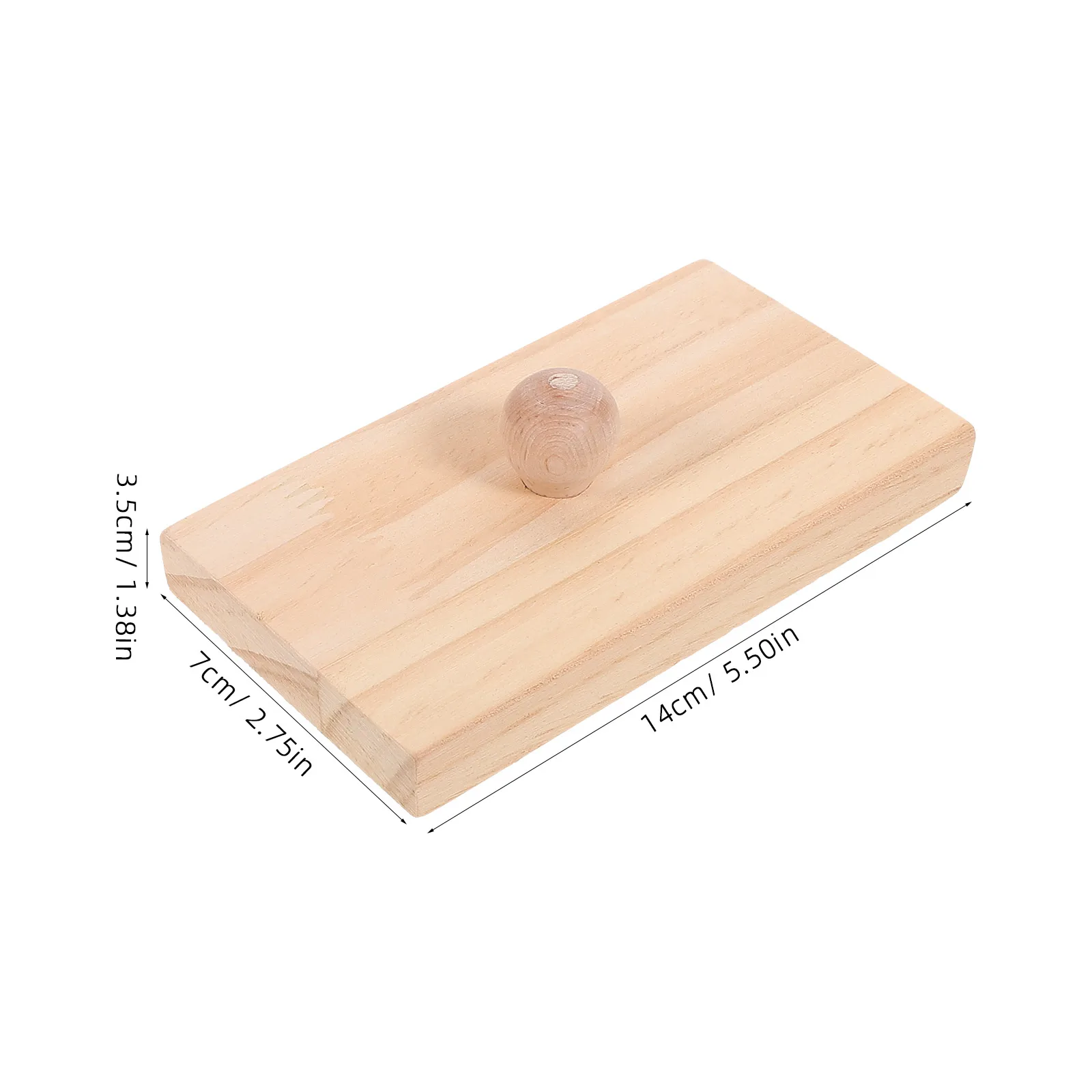 2 szt. Płyta piaskowa Instrument perkusyjny dla dzieci Klocki muzyczne Beżowe drewno Edukacyjna zabawka