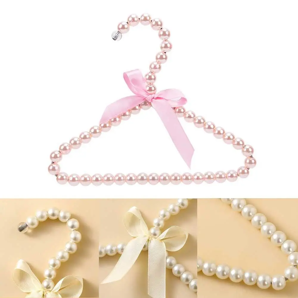 Dog Clothes Girl Heart Pearl Hanger Shelf Cat Clothes Pet Supplies Hanger Dog Accessories for Small Dogs Pets Accessories