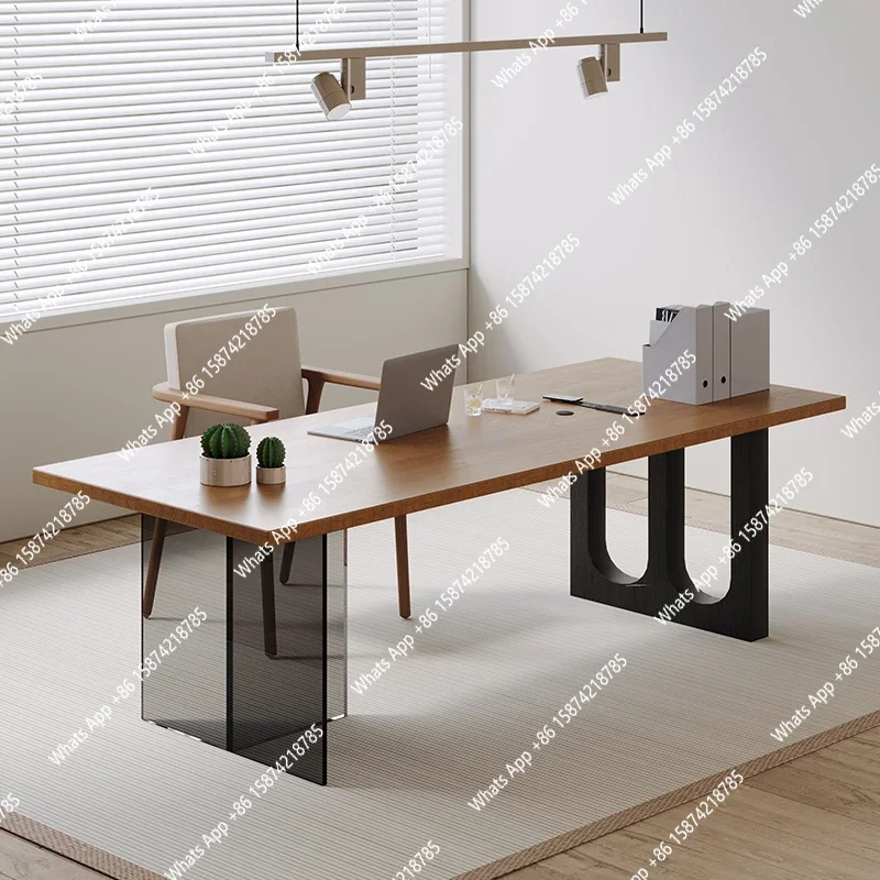 

S Modern Study Office Desk Computer Gaming Standing Decoration Office Desk Executive Bedroom Escrivaninha Commercial Furniture