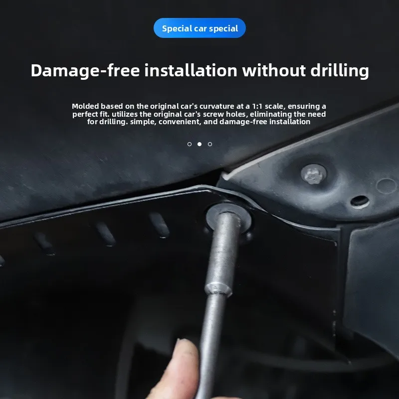 Coolant Pipe Under Shield Plate Chassis Armor Protection Guard For Tesla Model Y Refreshed Juniper 2025 2026
