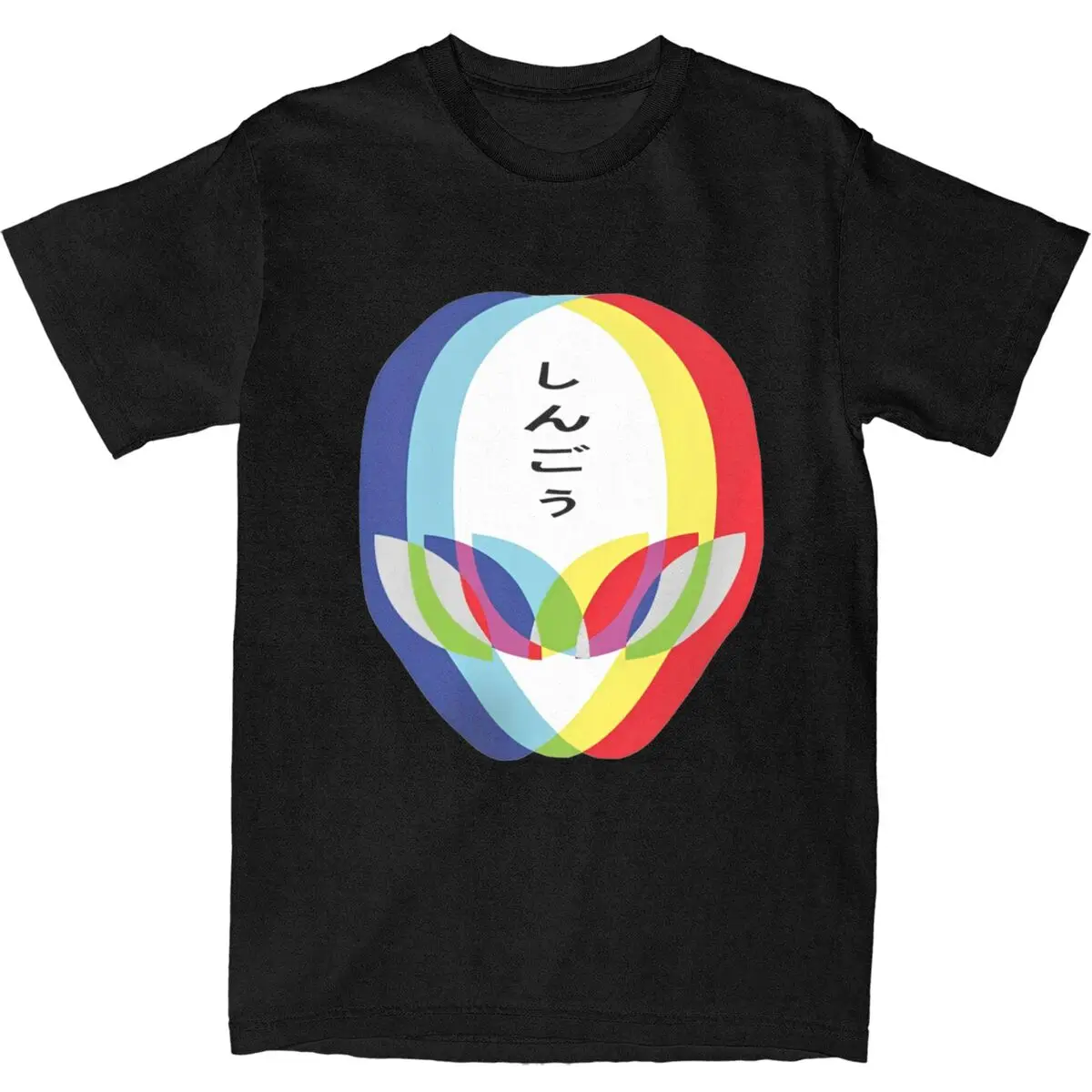 

Man T-Shirt Alien Head T Shirts Harajuku Colorful Beach Tees Vintage Pattern Cotton Tops Plus Size 6XL
