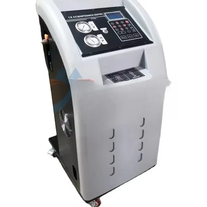 Air Conditioning Refrigerant Machine Fully Automatic  R134A or R1234YF  Refrigerant Filling Machine Automatic Recovery
