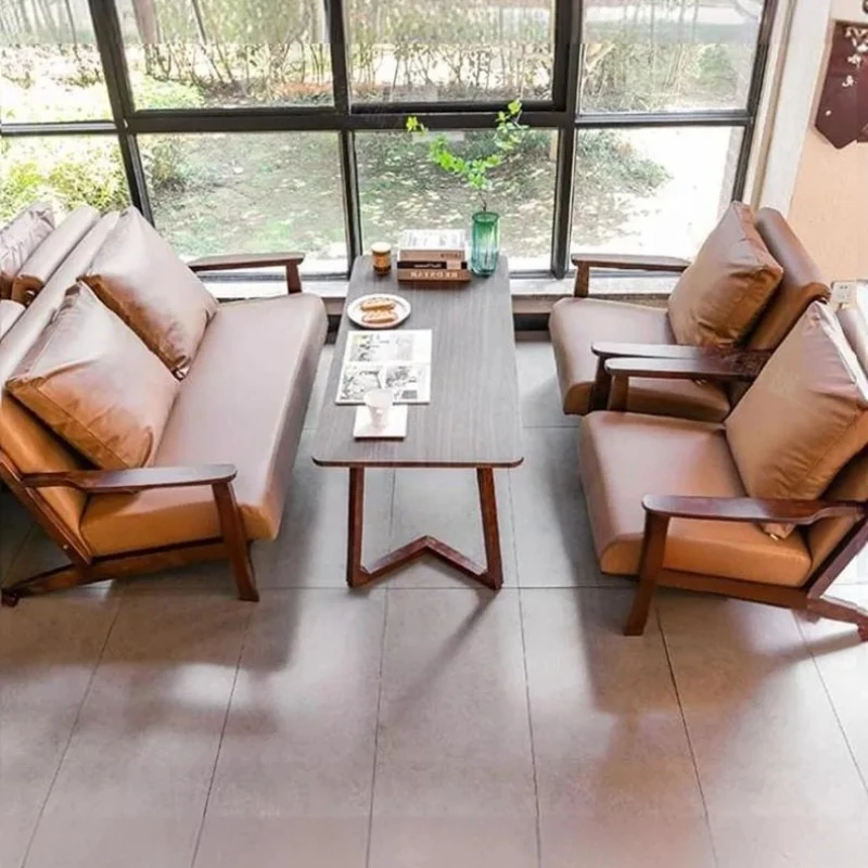 

Luxury Nonslip Salon Chair Armrest Wooden Lounge Lazy Comfy Nordic Chairs Armchair Reading Modern Poltronas Nordic Furniture