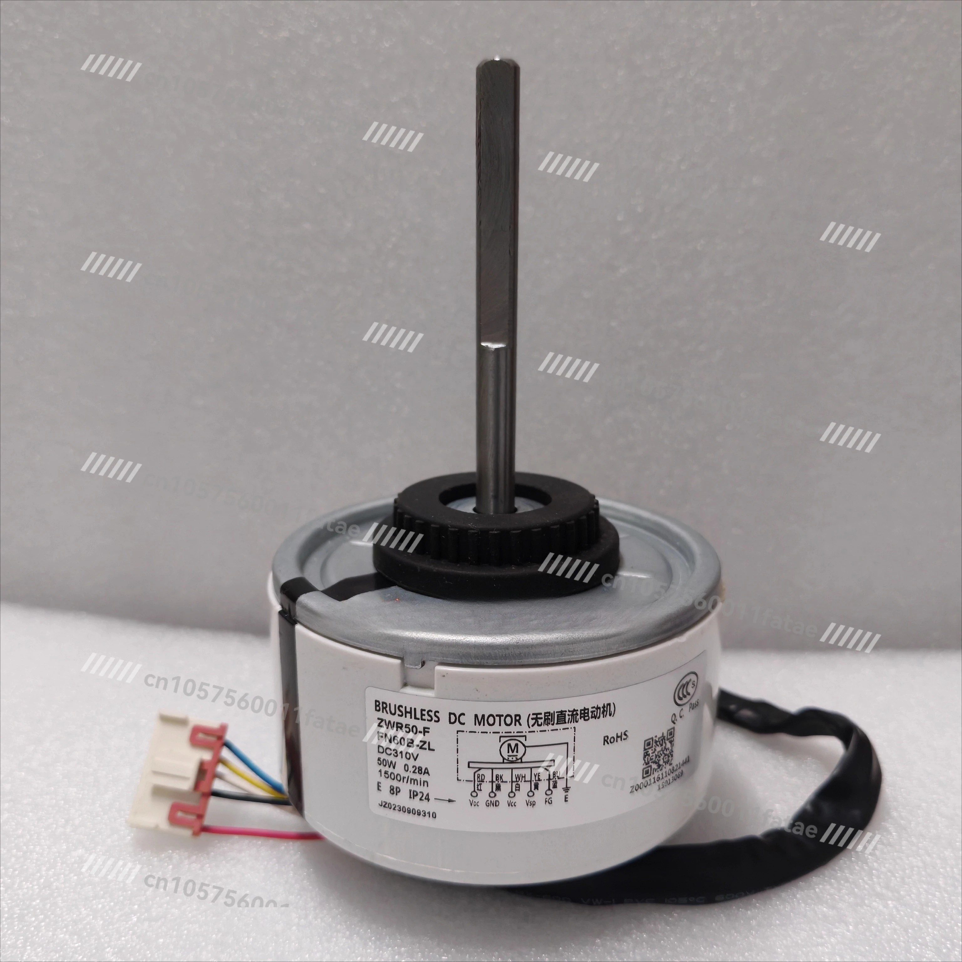 

Suitable for Inverter Air Conditioner Brushless DC Internal Motor, Fan ZWR50-F FN60B-ZL
