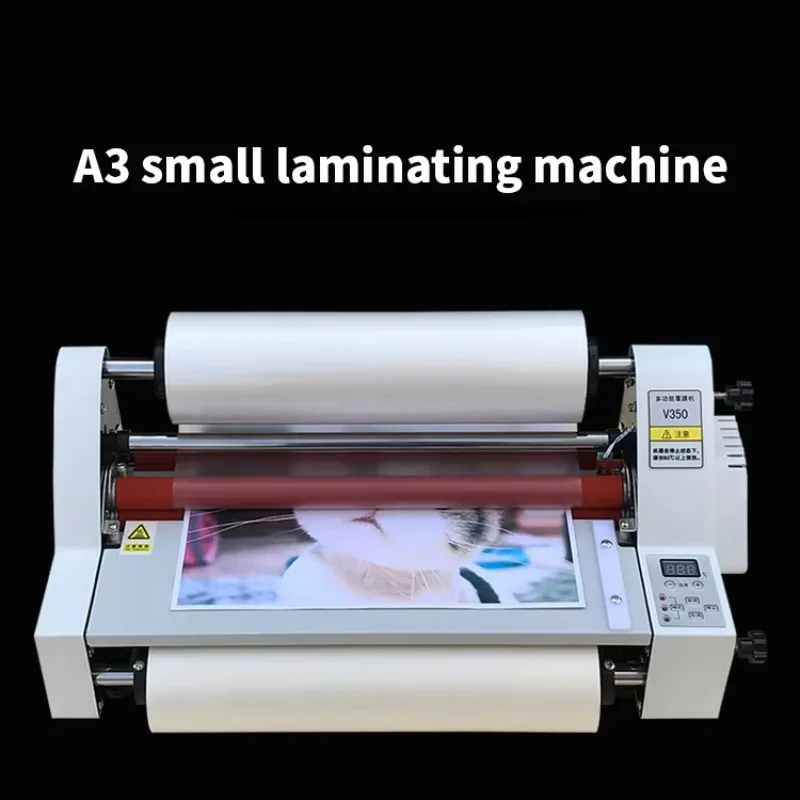 آلة الترقق الكهربائية لسطح المكتب لفة ساخنة وباردة لمعدات المكاتب A5 A6 A3 A4