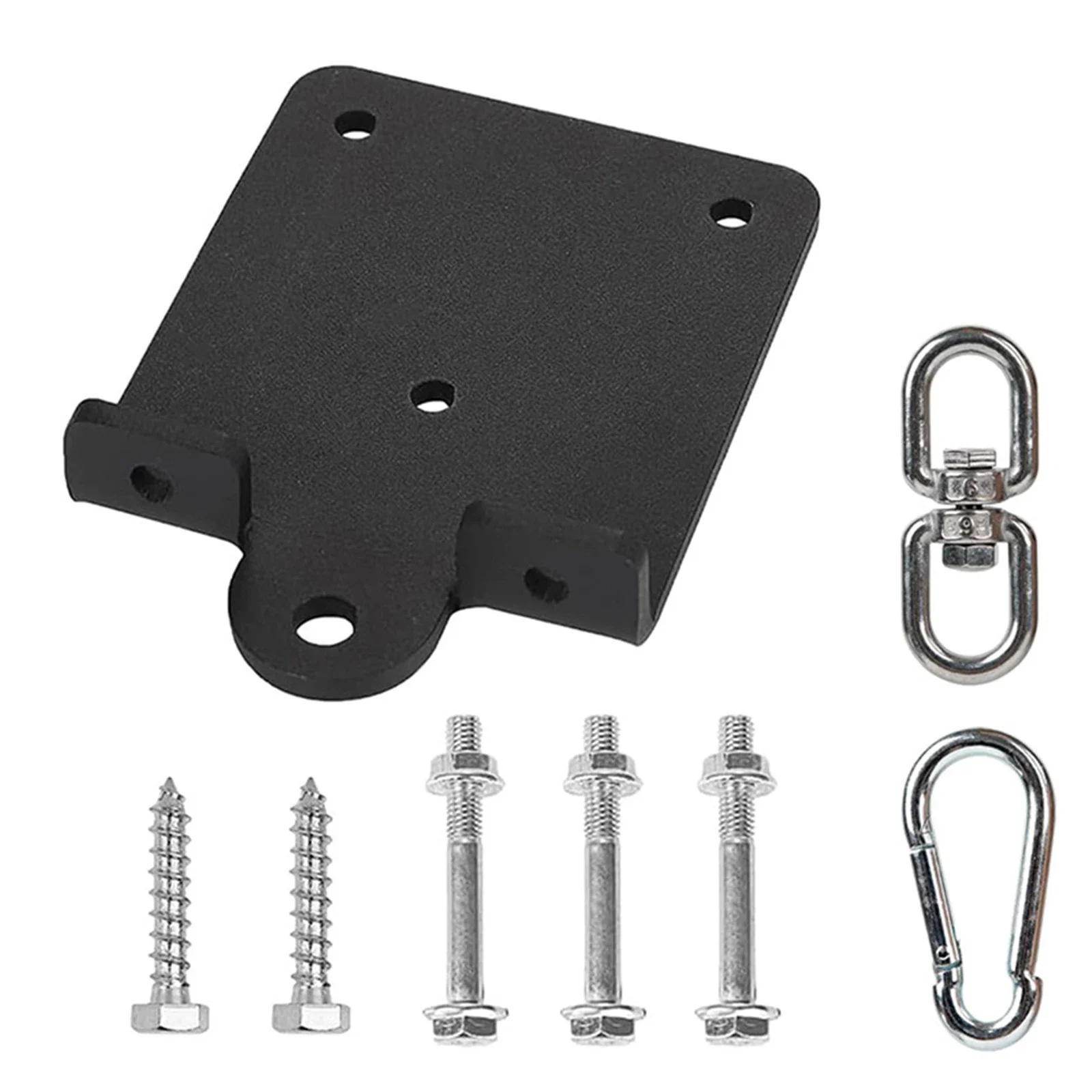 Heavy Duty Punching Bag Hanger Bracket for 360 Degree Rotation Sturdy Metal Mount for Home Gym and Commercial Use