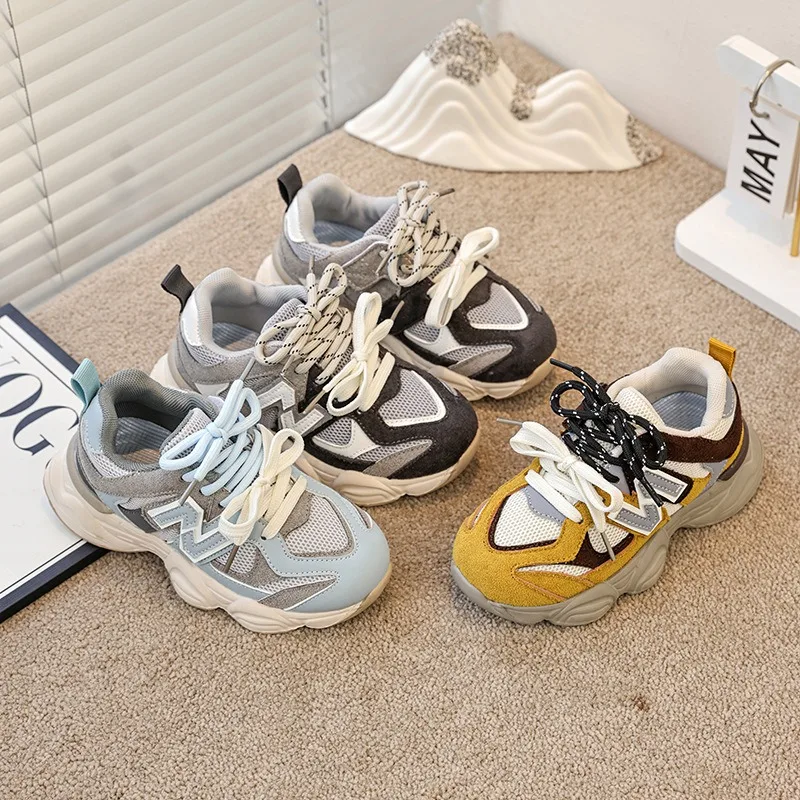 

Детская спортивная обувь. Летняя детская обувь для бега с дышащей сеткой для бега для мальчиков.