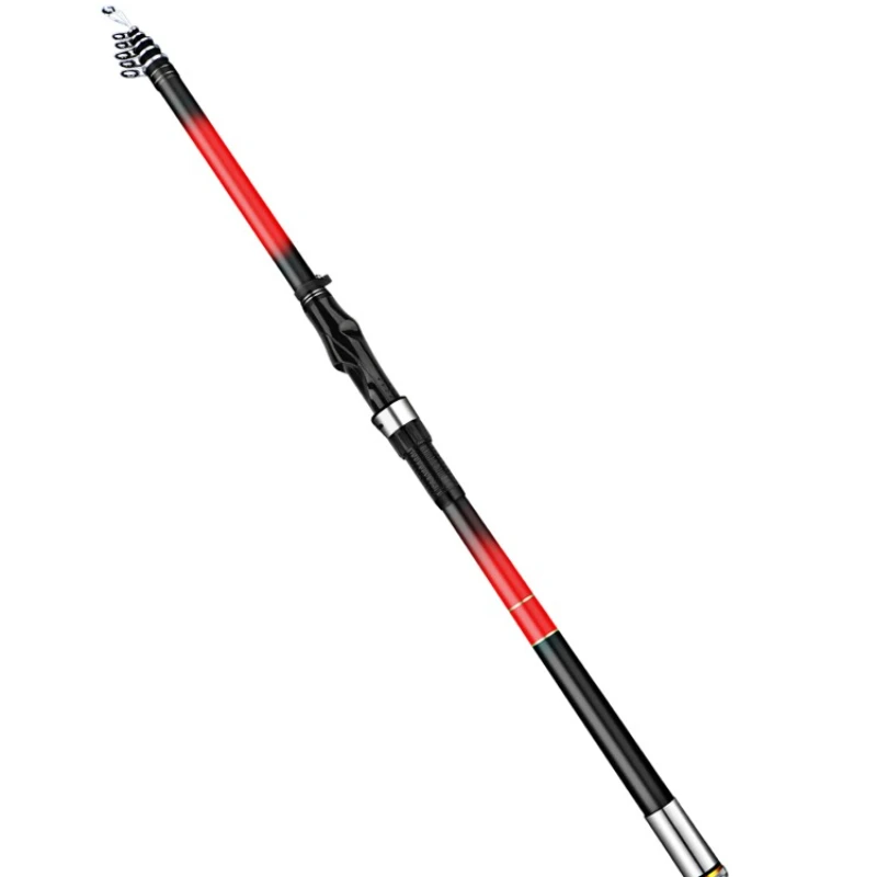 

Short section stone rod, stone fishing rod, ultra-light and super-hard large guide ring, sliding rod, portable long-throw small