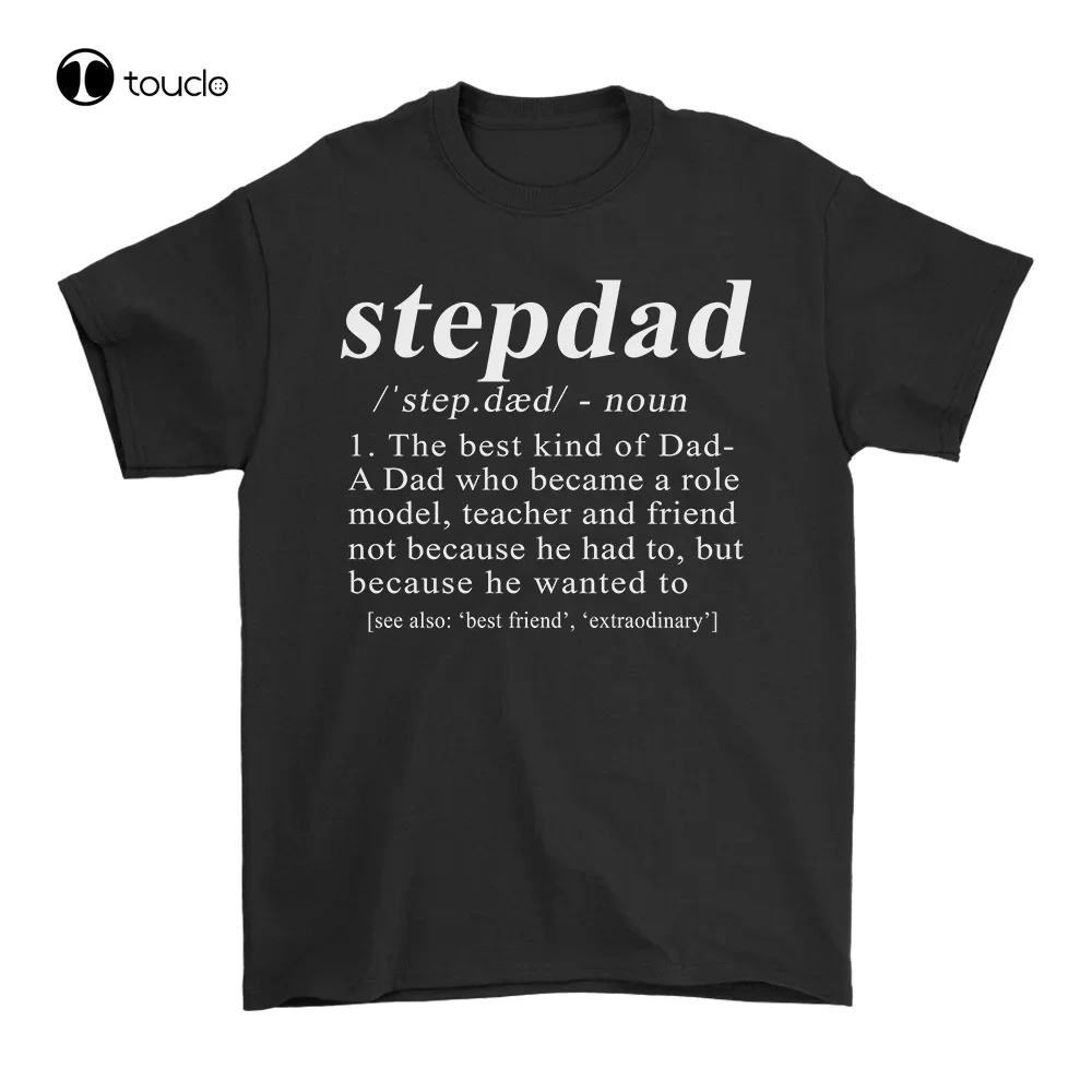 Stepdad Dictionary Definition Stepfather Gift T-Shirt Step Father Bonus Dad Tee Tee Shirt