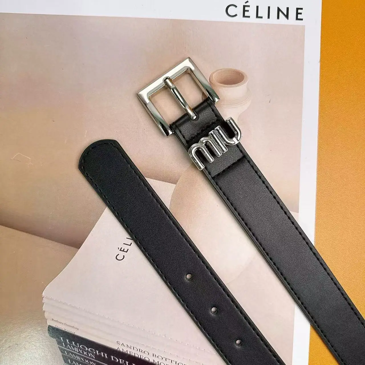 2025 nuevo cinturón de mujer, cinturón Simple a la moda, decoración versátil para mujer, cinturón para pantalones Premium, cinturón fino para mujer