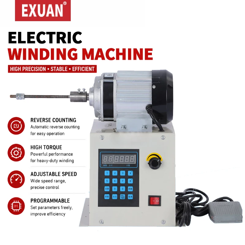 Fully Automatic CNC Programming Electric Winding Machine Adjustable Speed Automatic Winding Machine High Torque Winding Machine