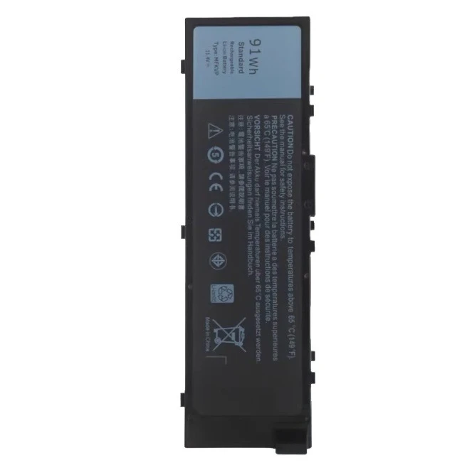 Mfkvp for dell precision 7710 7510 m7710 t05w1 laptop battery 7800mah