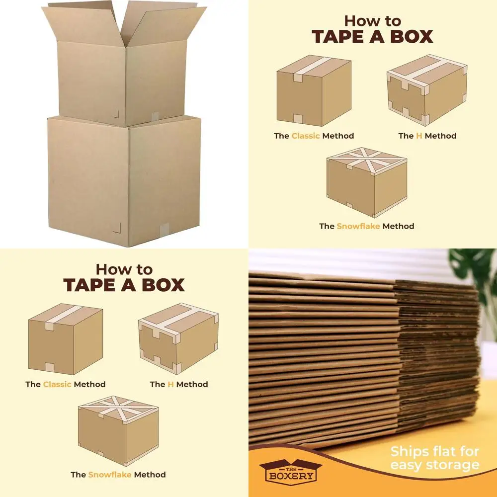 

Brown Corrugated Cardboard Boxes 26x20x6 - 25 Pack, Durable, Eco-Friendly, Recyclable, Made in USA