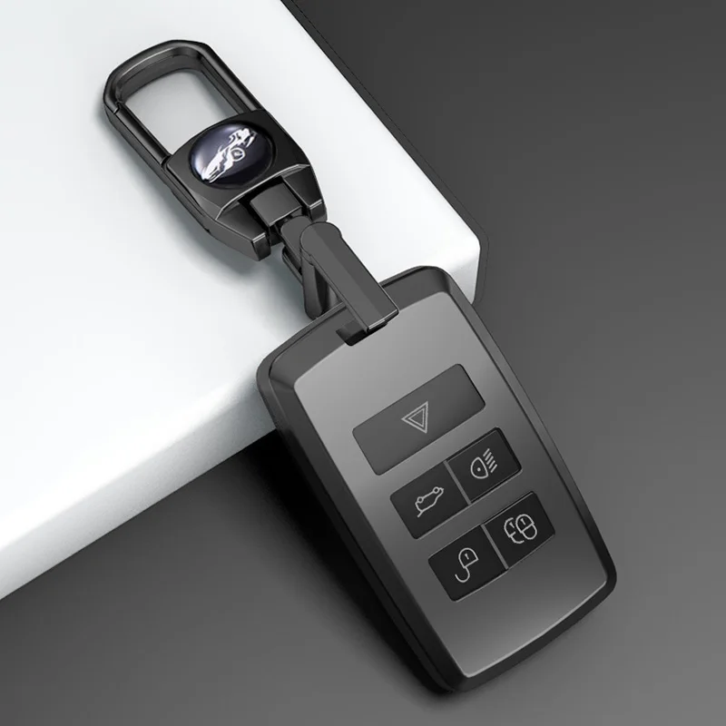 TPU Auto Remote Key Case Abdeckung Shell Fob Für Land Rover Range Rover Evoque Discovery Sport Velar Für Jaguar XE E-PACE XF Schlüsselbund – Detail 2