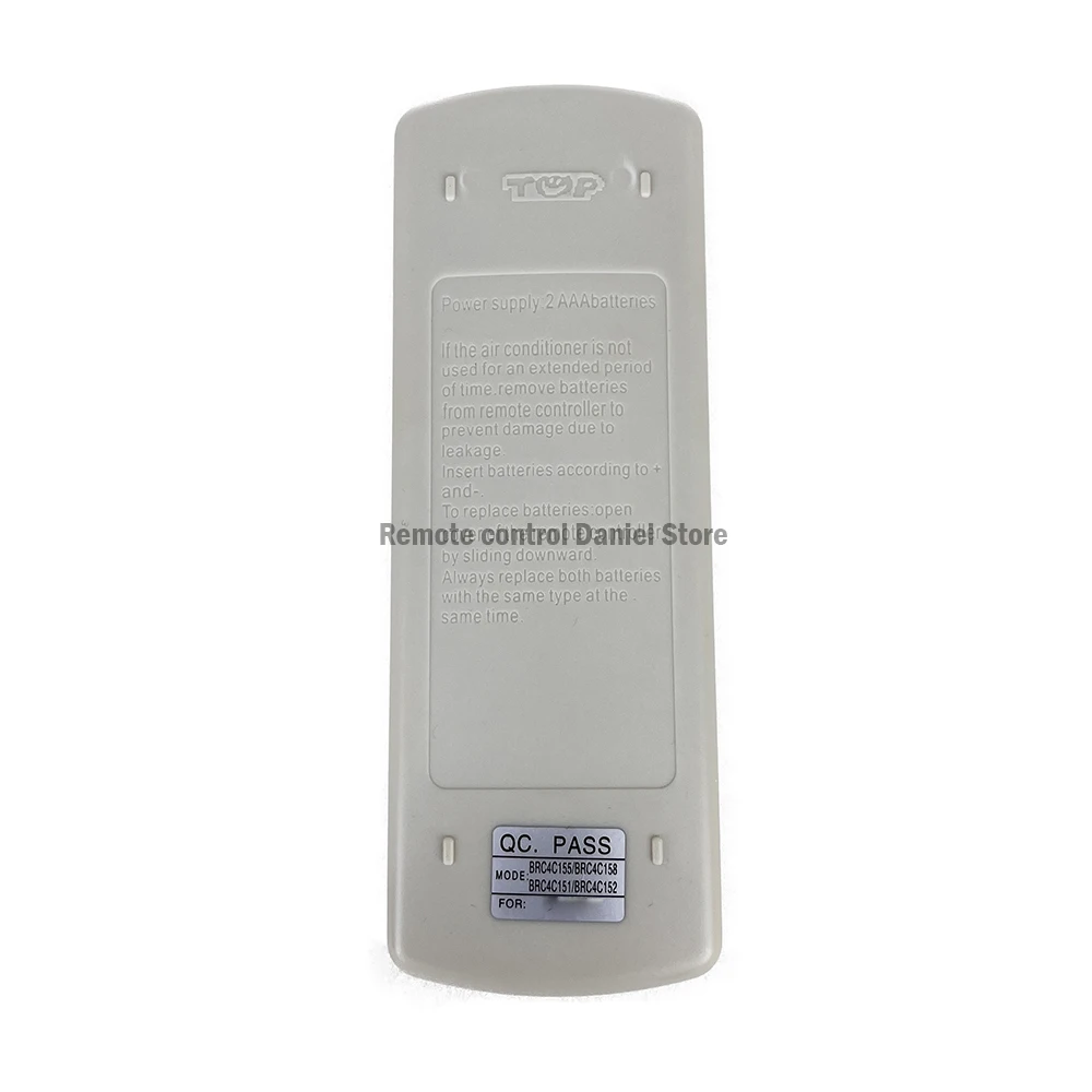 Nuovo BRC4C155 per telecomando condizionatore daikin BRC4C151 BRC4C152 BRC4C158 freddo e caldo