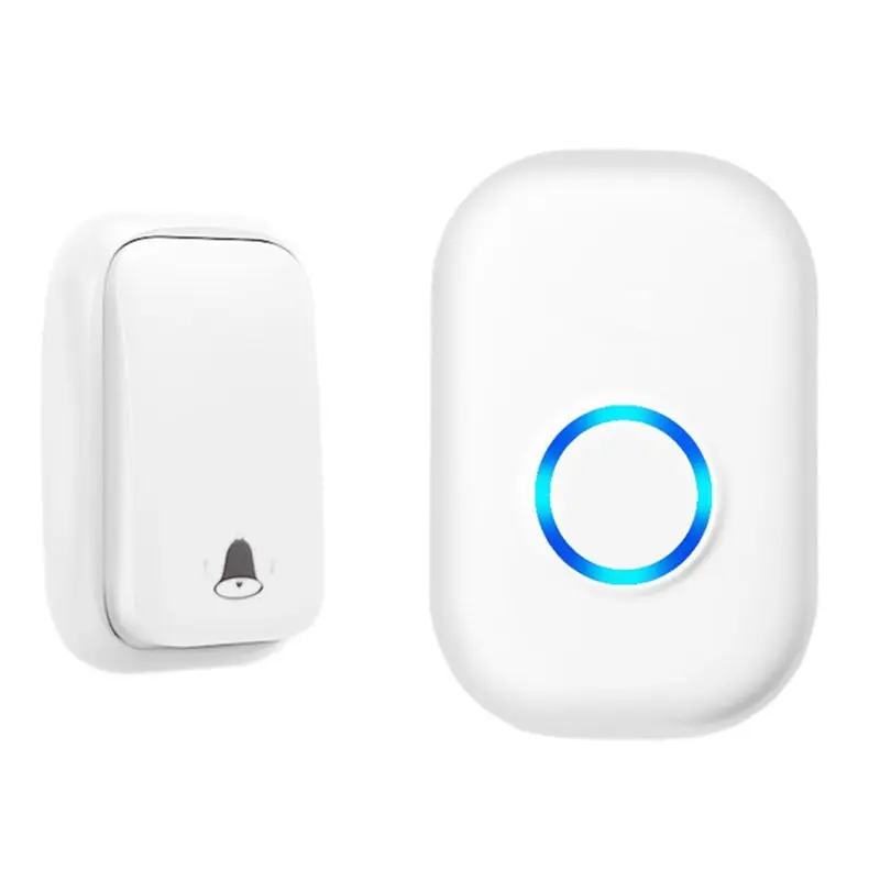 

Wireless Doorbell Waterproof Smart Doorbell Home Door Bell Intelligent 4-Level Volume Control 38 Songs Doorbell-A78U