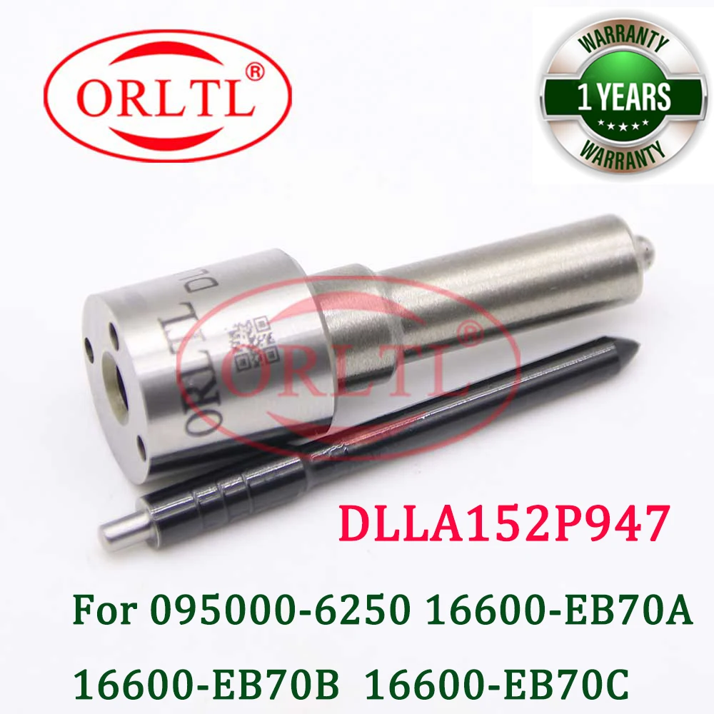 4PCS DLLA152P947 Fuel Injector 095000-6250 Nozzle 093400-9470 for TOYOTA Nissan 16600-EB70A 16600-EB70B 16600-EB70C 16600-EC00A