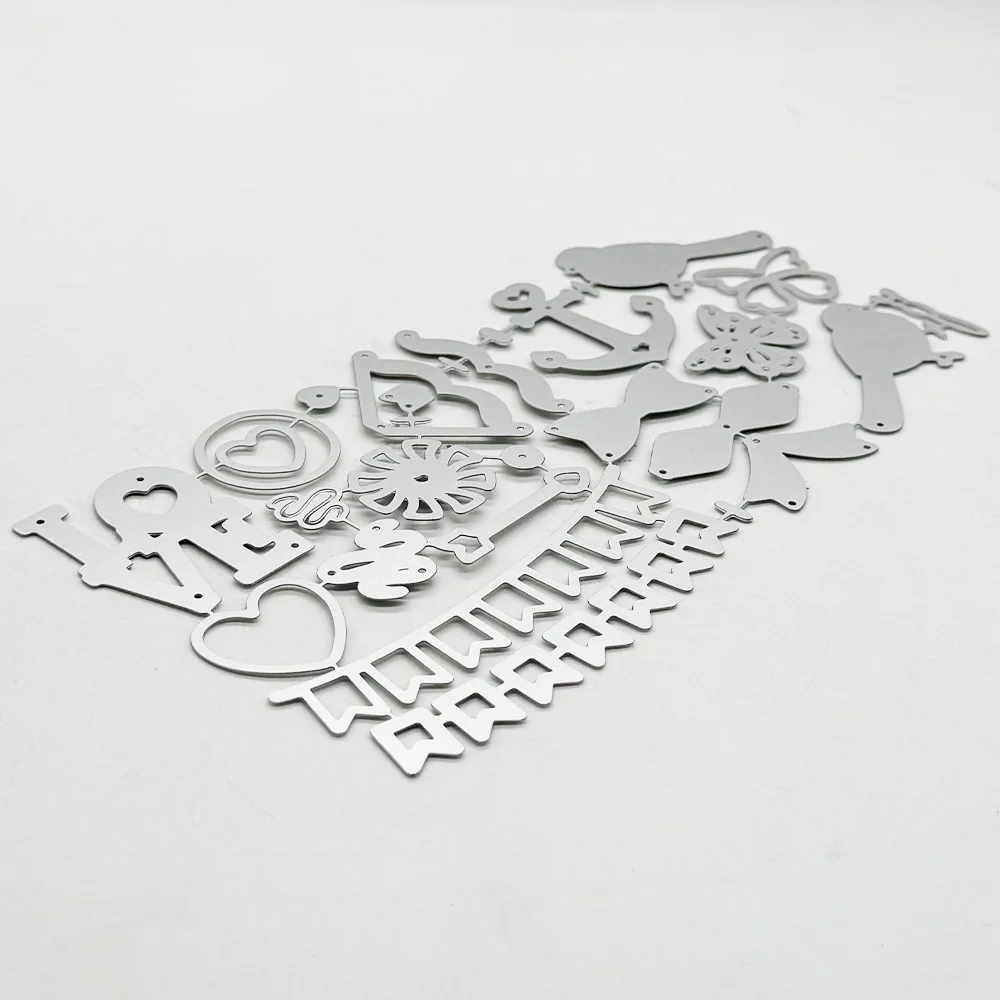 KSCRAFT Tiered Tray Mini Album Cutting Dies Stencils for DIY Scrapbooking Decorative Embossing DIY Paper Cards