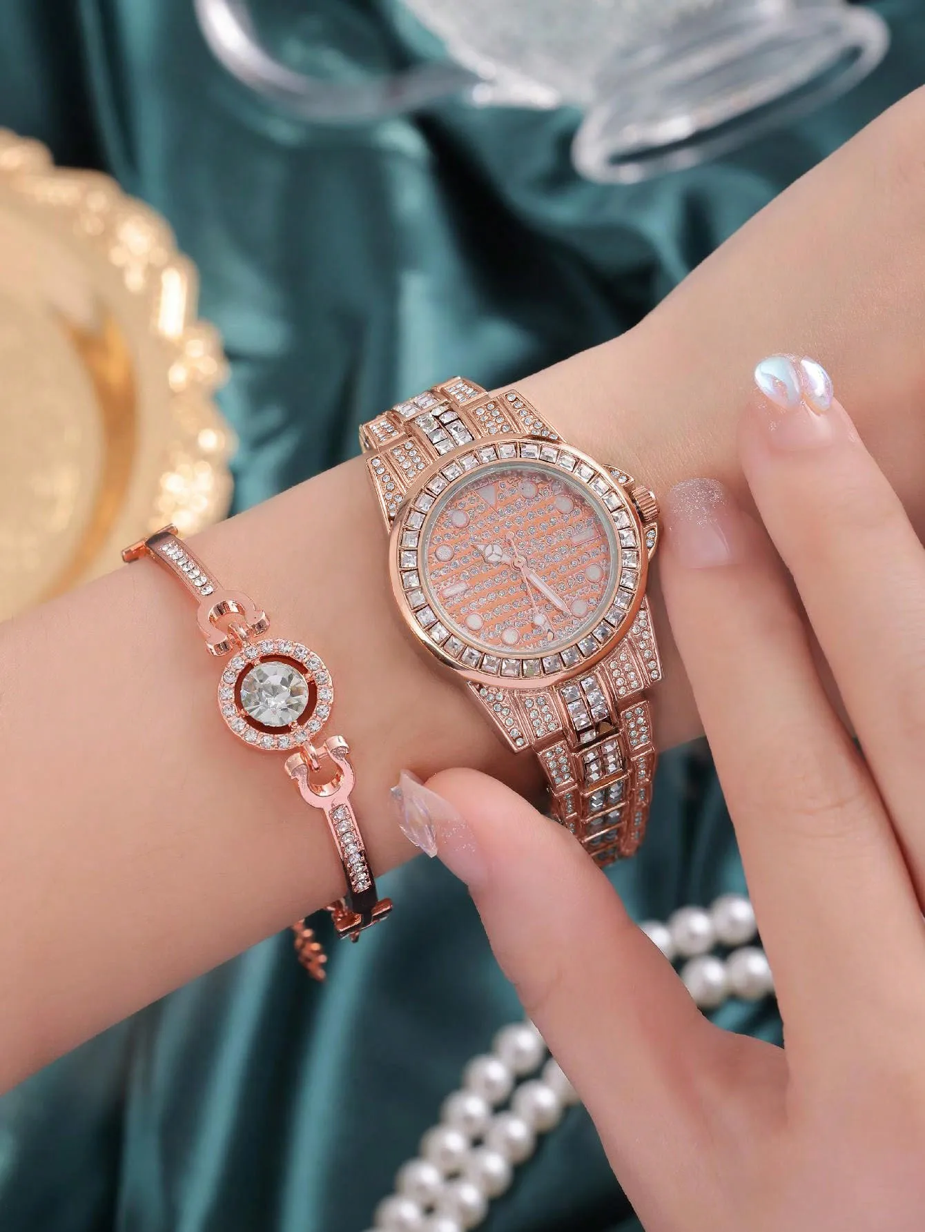 Women Watch and Gift Box Quartz Watches For Women Clock Luxury Wristwatch Festival Gift Valentine\'s Day relogio feminino