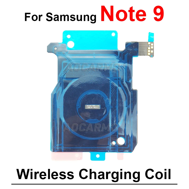 For Samsung Galaxy Note 8 9 10 Plus 20Ultra Wireless Charging Induction Coil NFC Module Flex Cable Replacement Parts