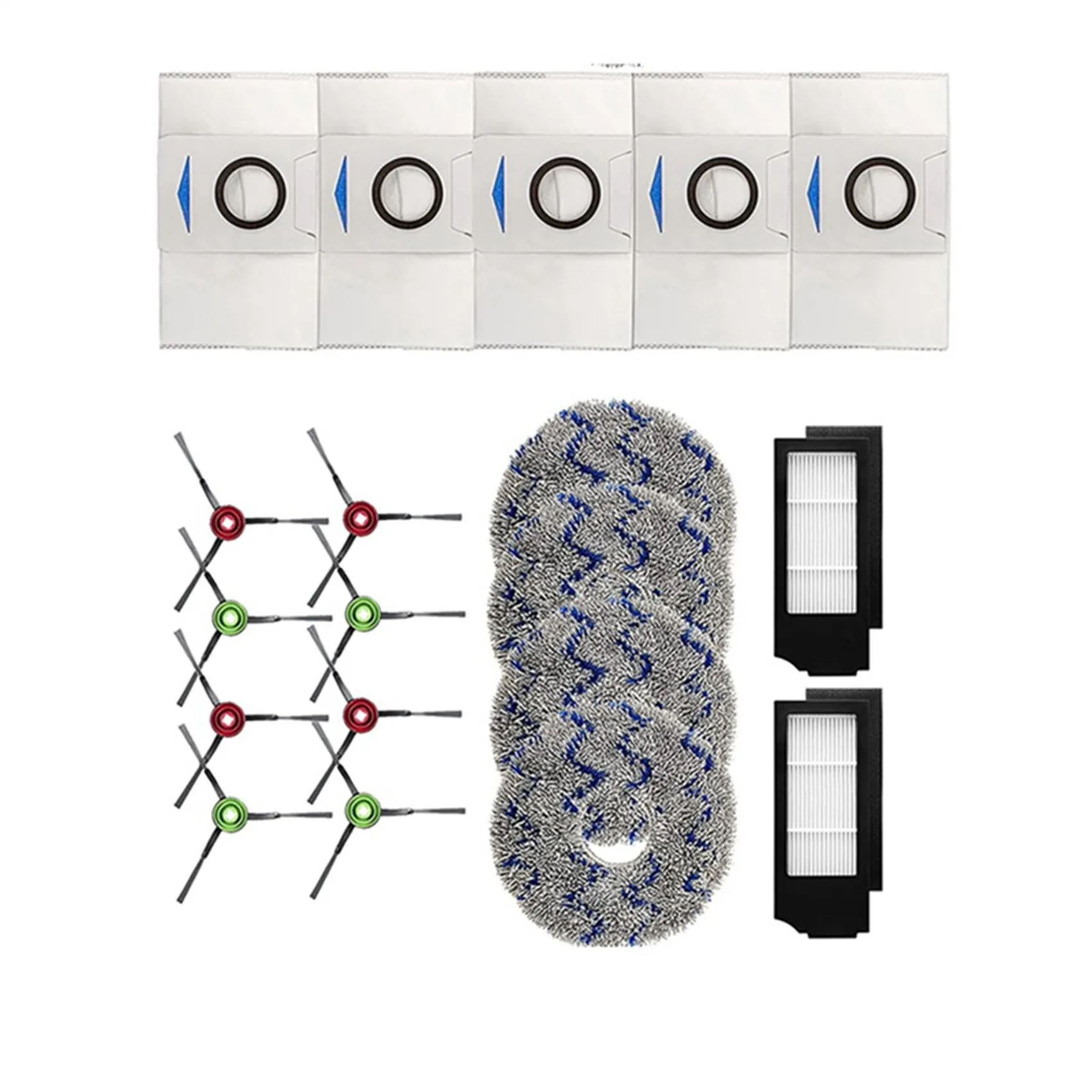 A09G-掃除機フロアケア交換部品キット ECOVACS DEEBOT X1 Omni/X1TURBO/X1 Plus ロボット掃除機用