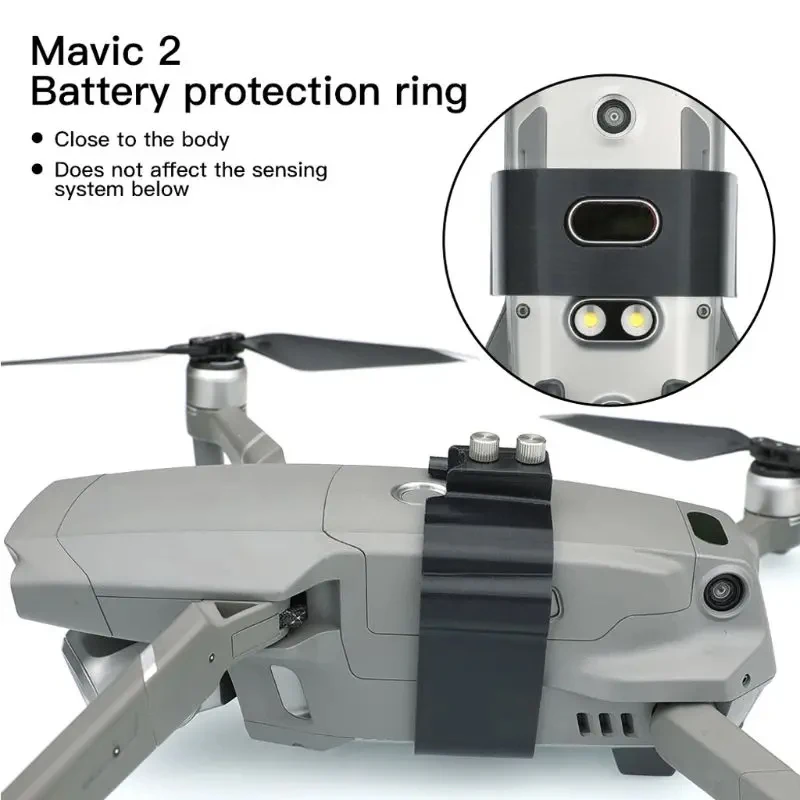 Battery Buckle for DJI Mavic 2 Pro / Zoom Drone Upgrade Parts Accessories Flight Battery Anti-loose Fixer Anti-slip Clip Holder