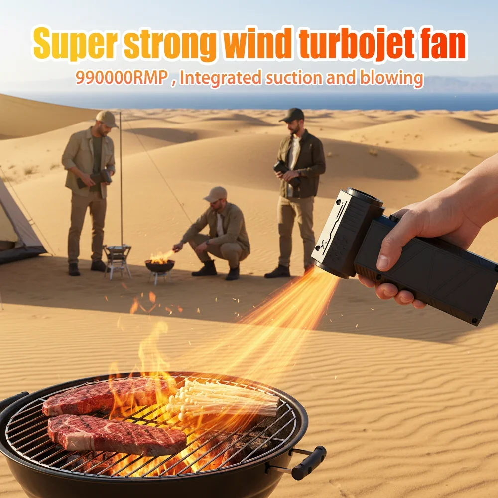 

X16 Dominant Fan 30,000 RPM Turbine Jet Fan 1200 mA Powerful air blower, cleaner, duster 200 watts High-power car