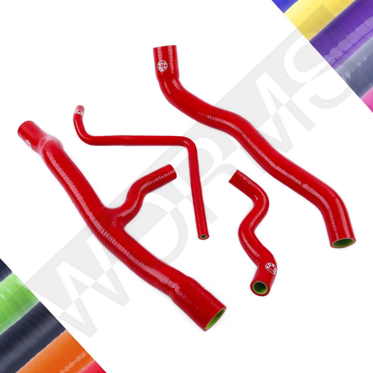 For Volkswagen VW Golf MK6 GTi 2.0 Turbo TSI CCZA 2008-2015 2010 2011 2012 2013 Silicone Radiator Hose Pipe Kit