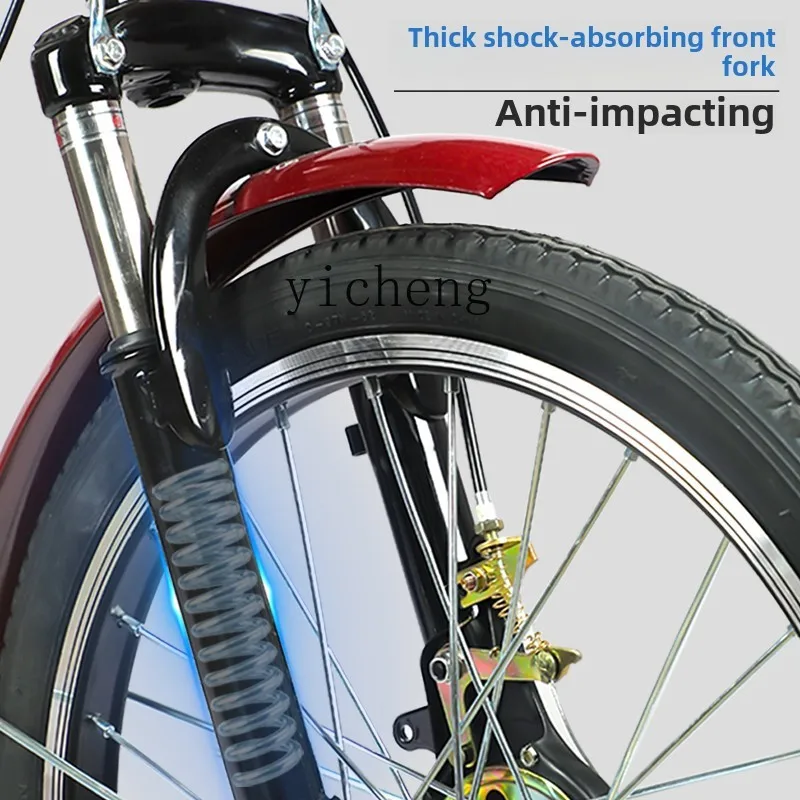 TQH elderly pedal tricycle pedal human bicycle adult elderly pedal light scooter passenger and cargo models