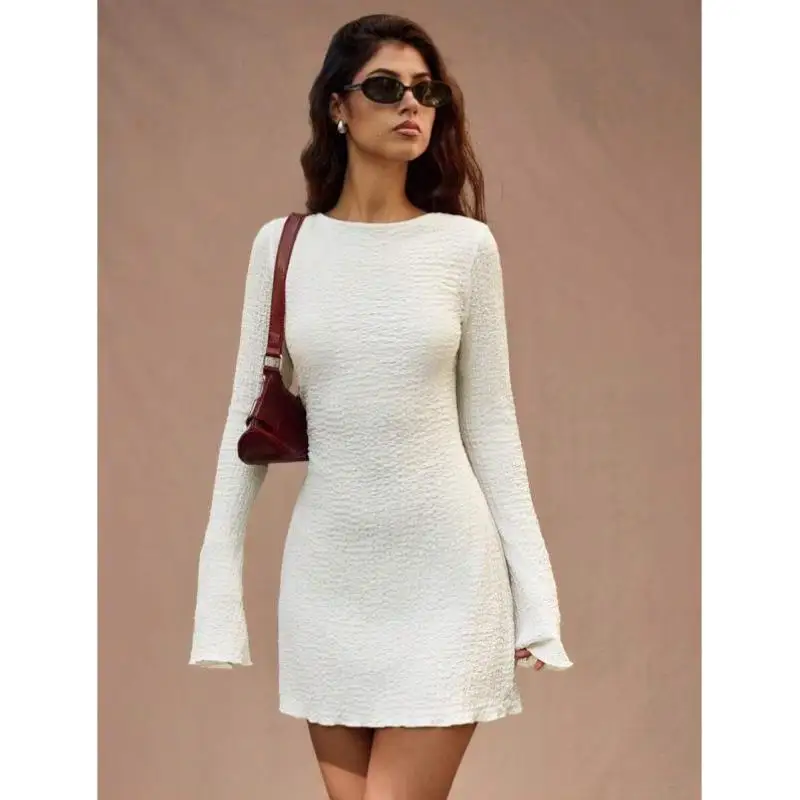 

White Textured Dr Bal Design Cross-Border Sle 7763 Model Vntine's Day Theme Casual Sportswear Set