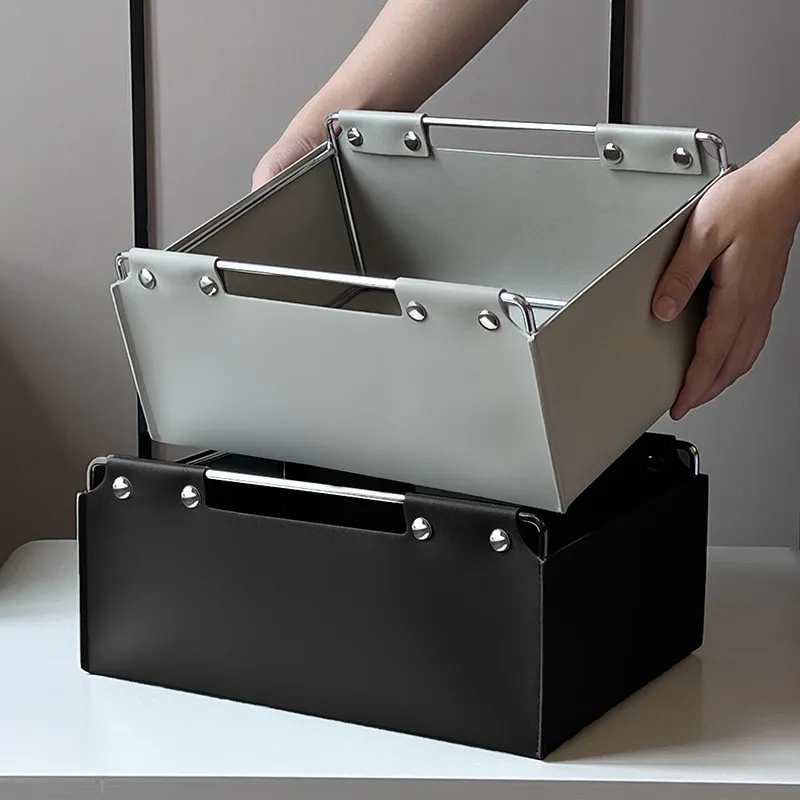 cesto-portaoggetti-in-pelle-nera-e-metallo-organizer-per-giocattoli-cesto-portaoggetti-da-scrivania-design-semplice-cesto-multiuso-per-l'organizzazione-della-casa-e-del-soggiorno