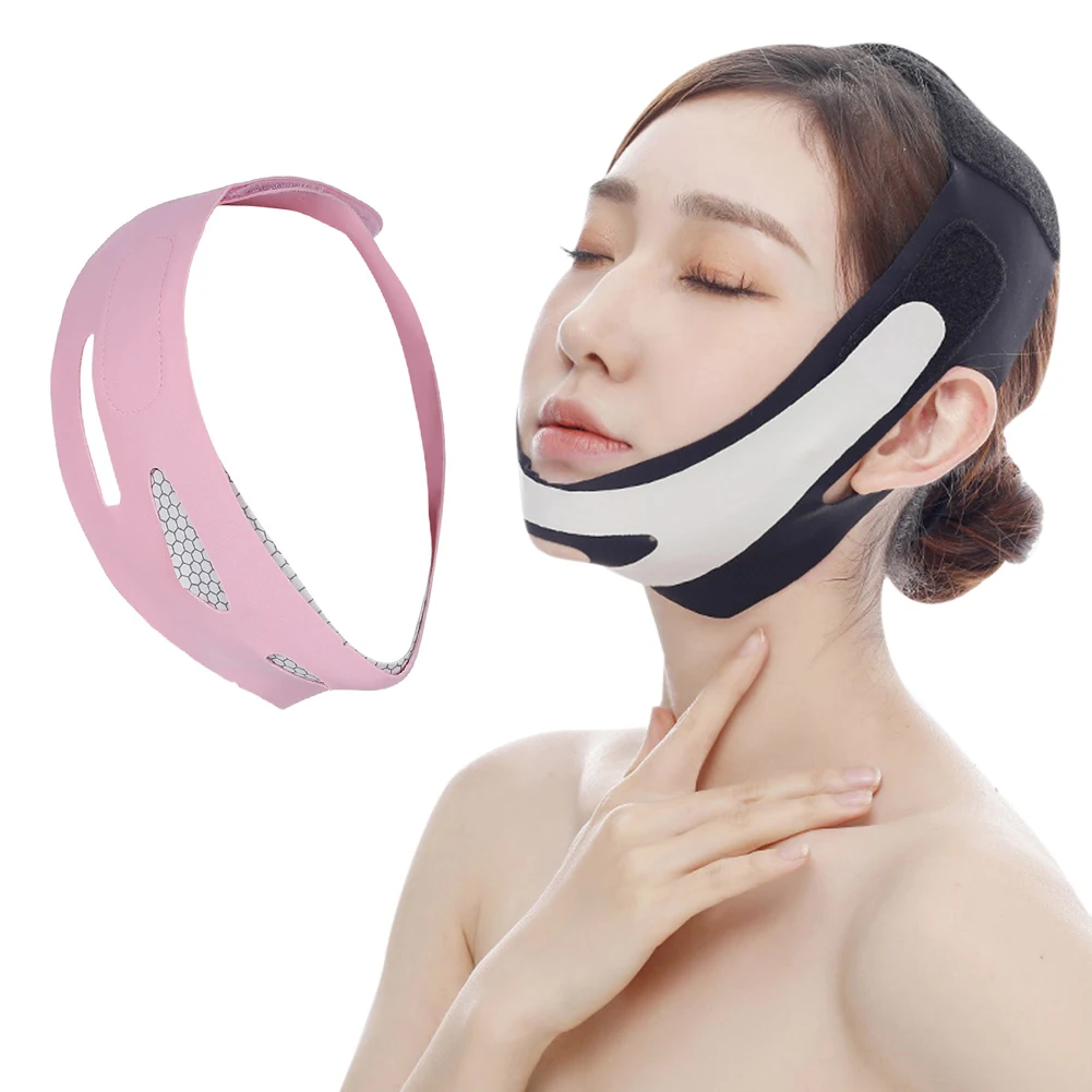 Face Chin Cheek Lift Up Slimming Slim Mask Ultra-thin Belt Strap Band Women Reduce Double Chin Skin Facial Massager Skin Care